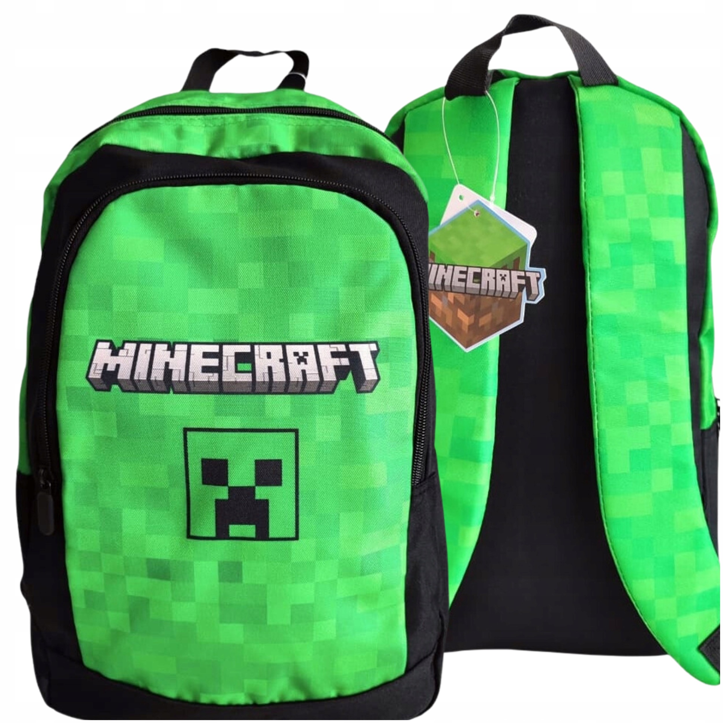 Školský Batoh Minecraft Creeper – Pohodlný a Štýlový pre Mladých Fanúšikov